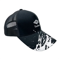 メッシュキャップ 【暑さ対策/日焼け対策】(ブラック)